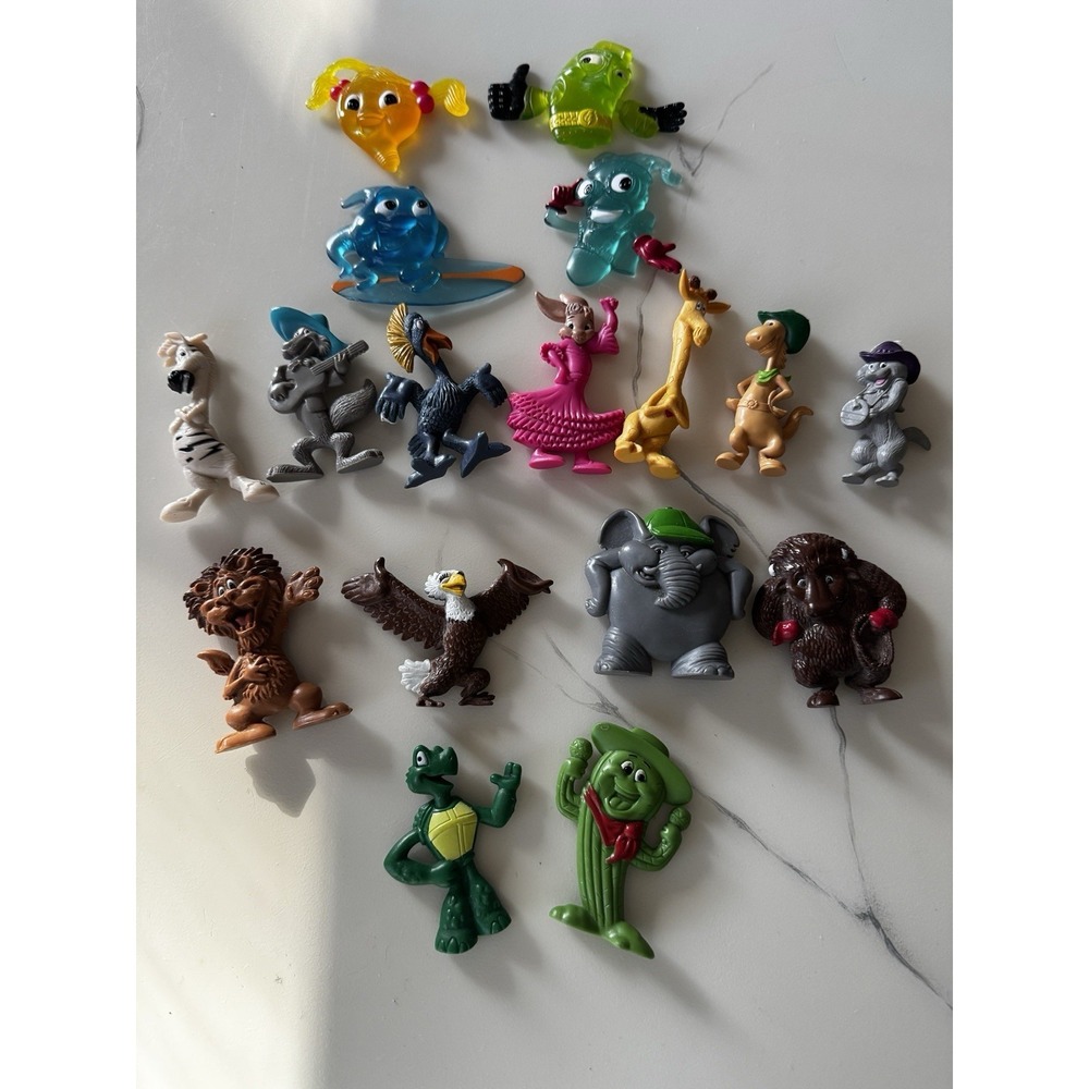 Lot Of 17 Bible Verse‎ Memory Buddies Figures Animals